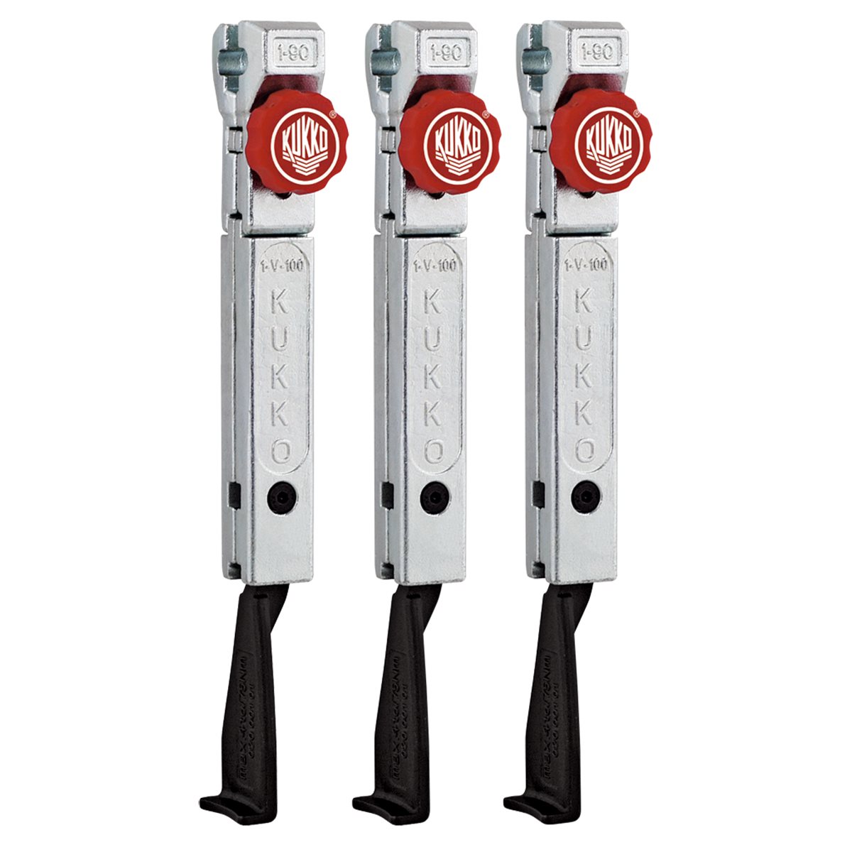 Kukko 3 narrow, quick adjusting jaws (set) 
