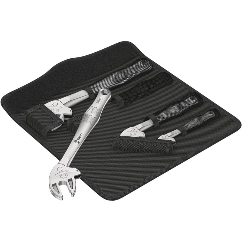 Wera 6004 Joker 4 Set 1 Maulschlüssel-Satz 4-tlg. 6004 Joker XS 7-10, S 10-13, M 13-16, L 16-19