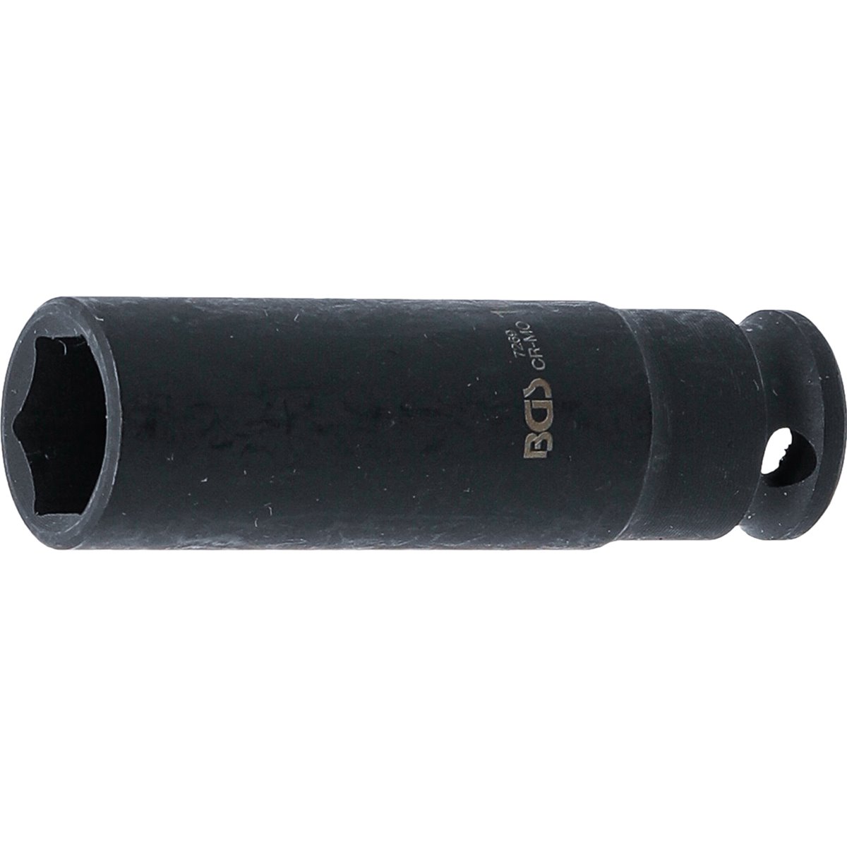 BGS 7269 Kraft-Steckschlüssel-Einsatz 6-kant 10 mm Antrieb Innenvierkant 6,3 mm (1/4"), SW 10 mm