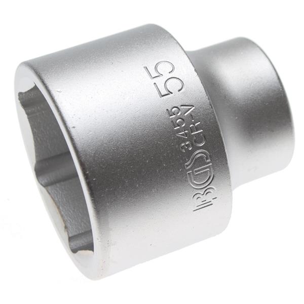 BGS 3455 Steckschlüssel-Einsatz Sechskant, Antrieb Innenvierkant 20 mm (3/4"), SW 55 mm