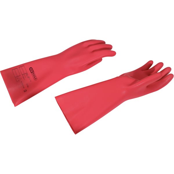 KS-Tools 117.1757 Isolierter Elektriker-Schutzhand schuh Naturlatex, Größe 10