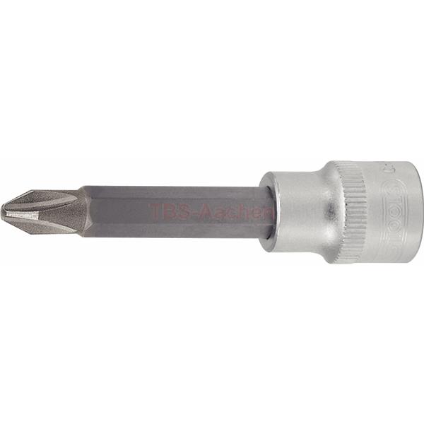 KS-Tools 917.1302 1/2" Bit-Stecknuss, lang, PH4 
