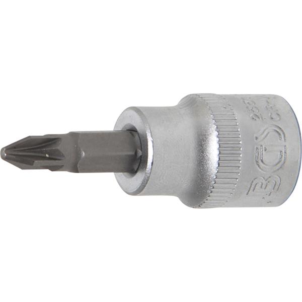 BGS 2551 Bit-Einsatz, Antrieb Innenvierkant 10 mm (3/8"), Kreuzschlitz PZ2