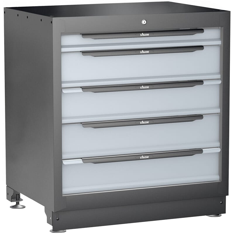 Vigor V6000-031XD Schubladen-Unterschrank,5Schubl. ,700Mm