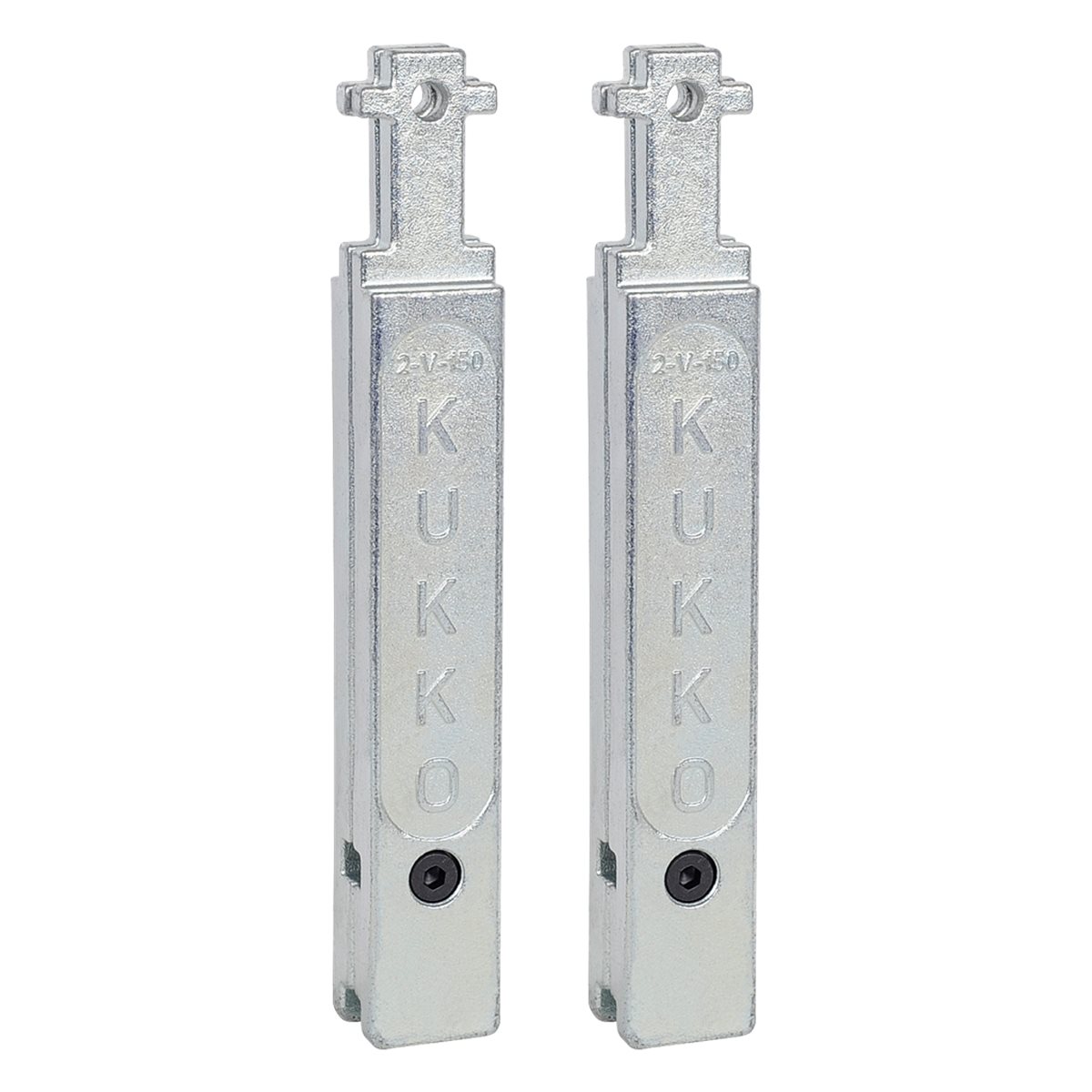 Kukko 2-V-150-P 2 Abzughaken-Verlängerungen 150 mm für Abz. 20 und 30, Gr. 2 + 20