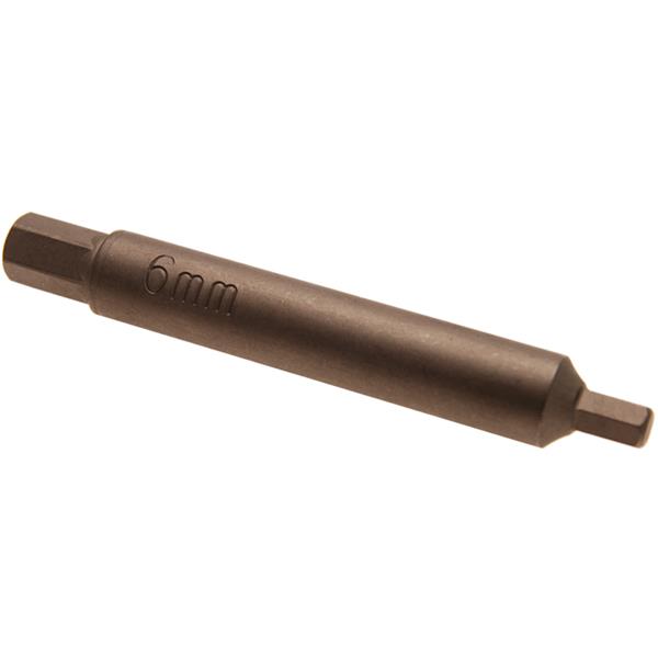 BGS 2086-H6 Spezial-Bit zum Gegenhalten der Kolben stange an Stoßdämpfern, Innensechskant 6 mm