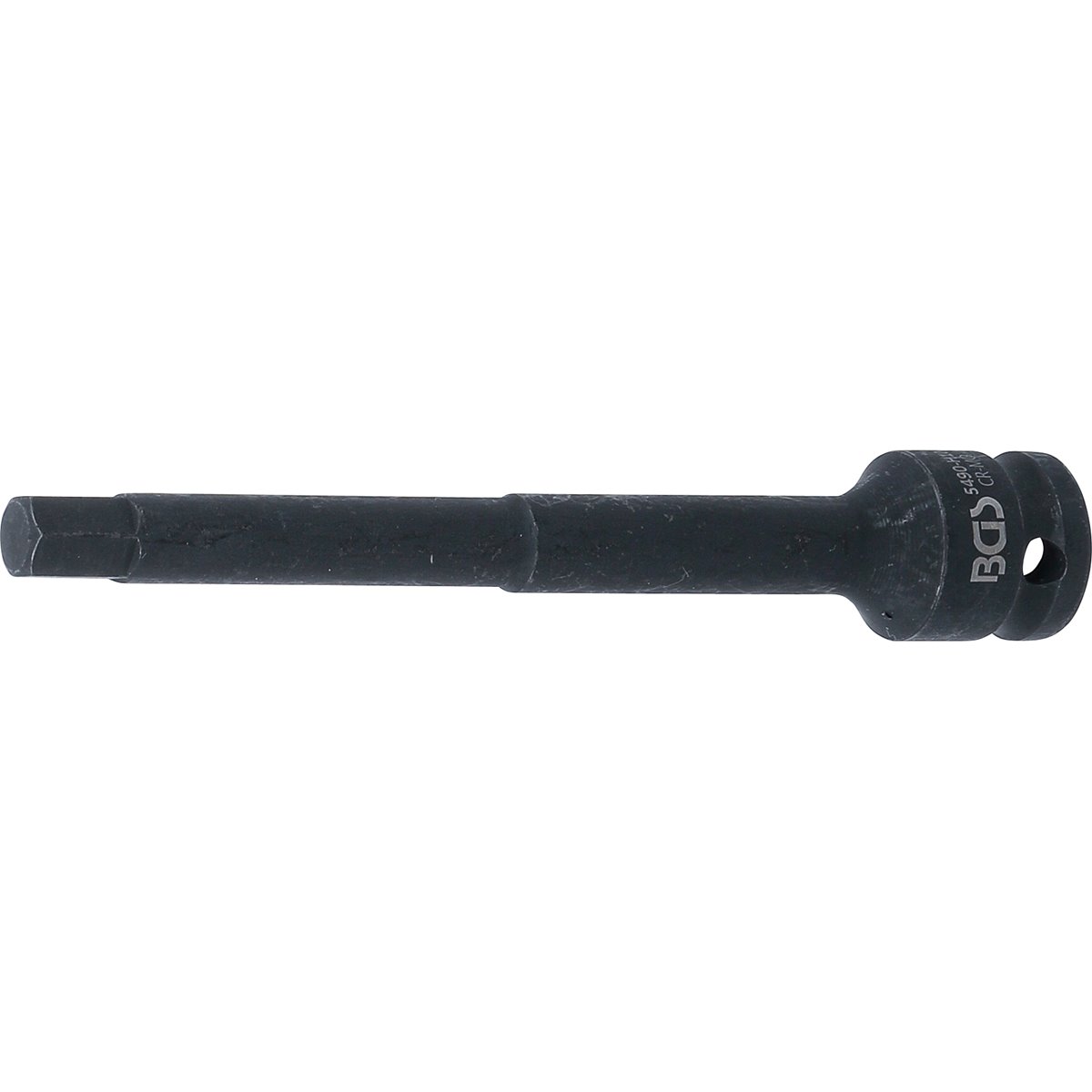BGS 5490-H10 Impact Bit Socket, length 150 mm, 12. 5 mm (1/2") Drive, internal Hexagon 10 mm