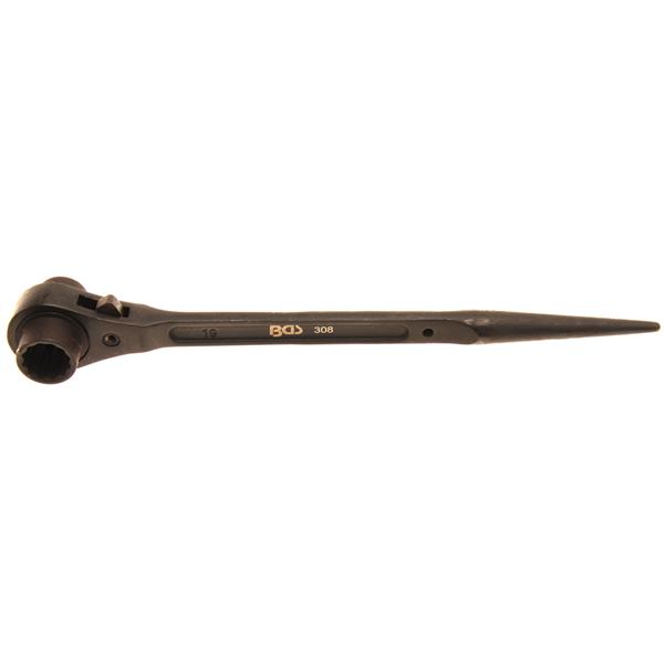 BGS 308 Gerüstbauer-Knarre, SW 17 x 19 mm 