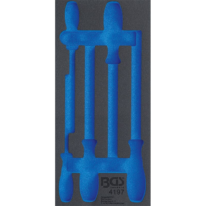 BGS 4197-1 Werkstattwageneinlage 1/3, leer, für Ar t. 4197