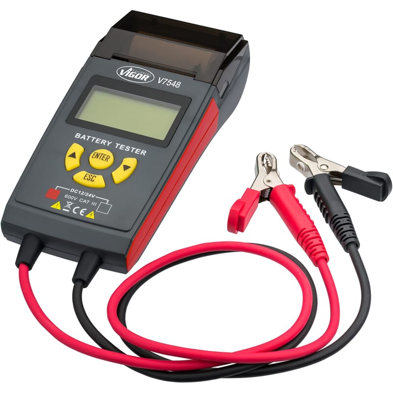 Vigor V7548 Batterietester 12/24V