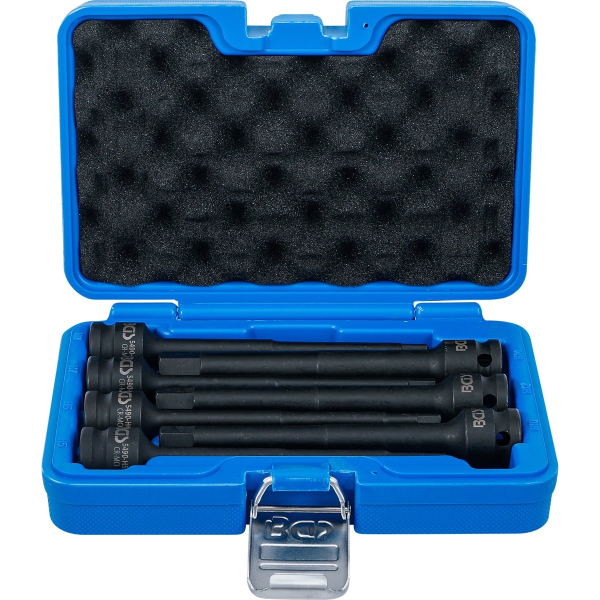 BGS 5490 Impact Bit Socket Set, length 150 mm, 12. 5 mm (1/2") Drive, internal Hexagon 5 - 14 mm, 7 p