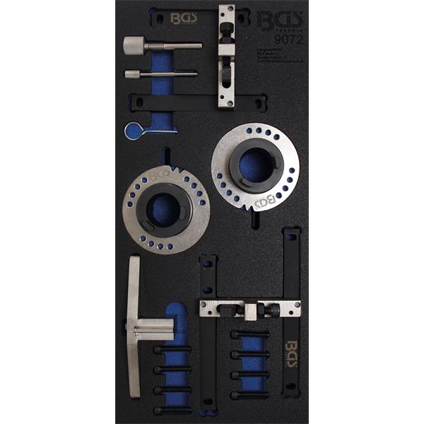 BGS 9072 Tool Tray 1/3: Engine Timing Tool Set, fo r Ford 1.0, 3-cylinder Ecoboost
