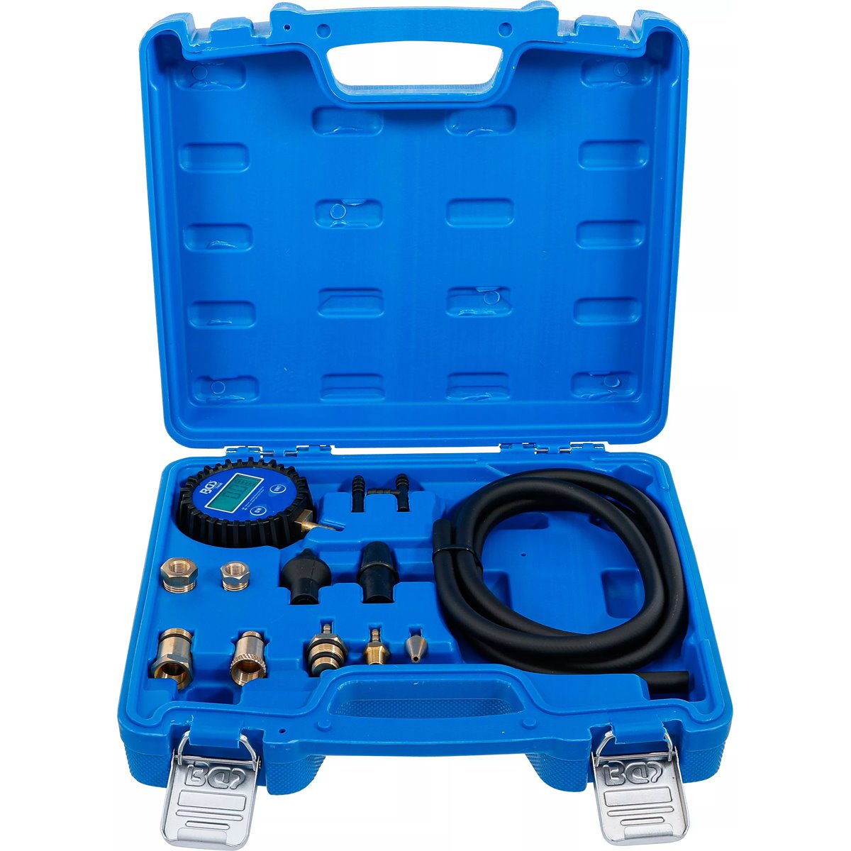 BGS 74436 Vakuum- und Benzinpumpentester, digital, mit Adapter-Satz