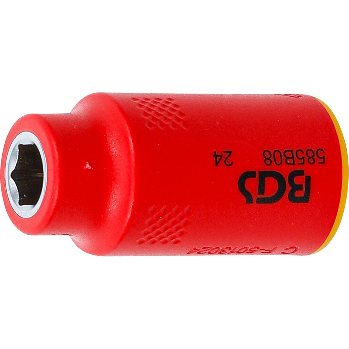 BGS 35870 VDE-Steckschlüssel-Einsatz Sechskant, An trieb Innenvierkant 10 mm (3/8"), SW 8 mm