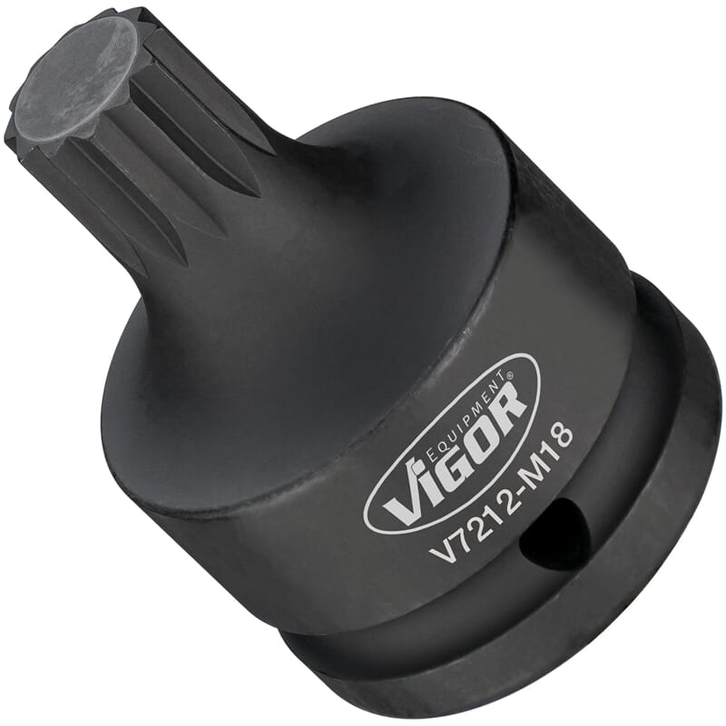 Vigor V7212-M18 Kraftschrauber-Einsatz 3/4" XZN 18