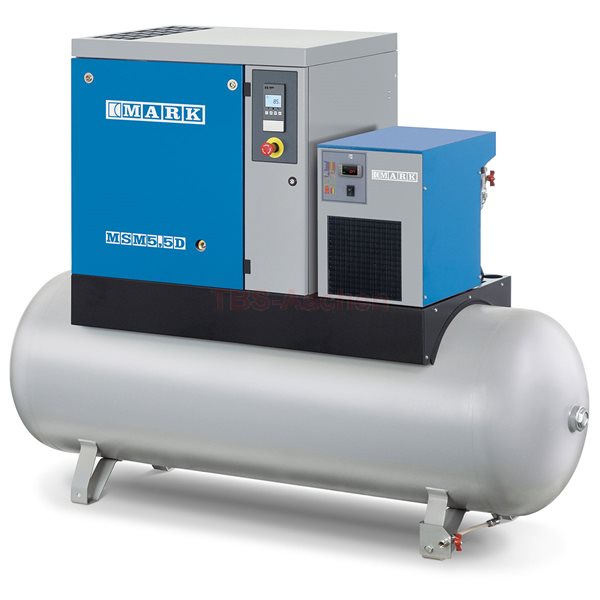 Mark MSM 15 kW Schraubenkompressor 500l + Trockner 