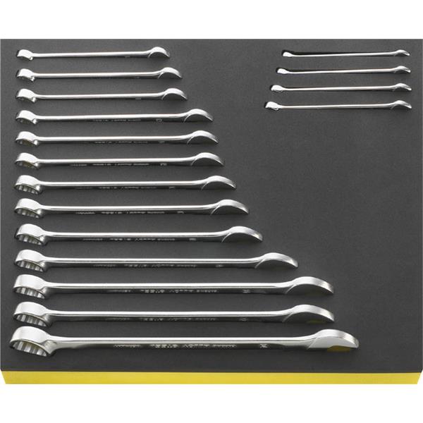 Stahlwille TCS 13/17,6-24MM Tcs Tray Set For Open Box Ring Spanners