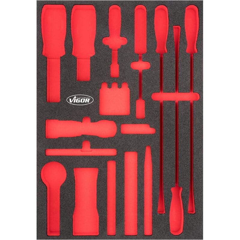 Vigor V6818-L Weichschaumeinlage 3/3+;Leer