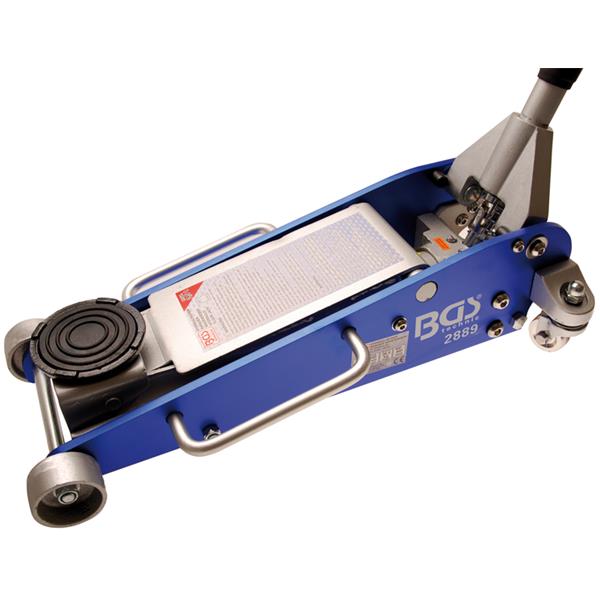 BGS 2889 Floor Jack, hydraulic, Aluminium-Steel Co nstruction, 2.5 t
