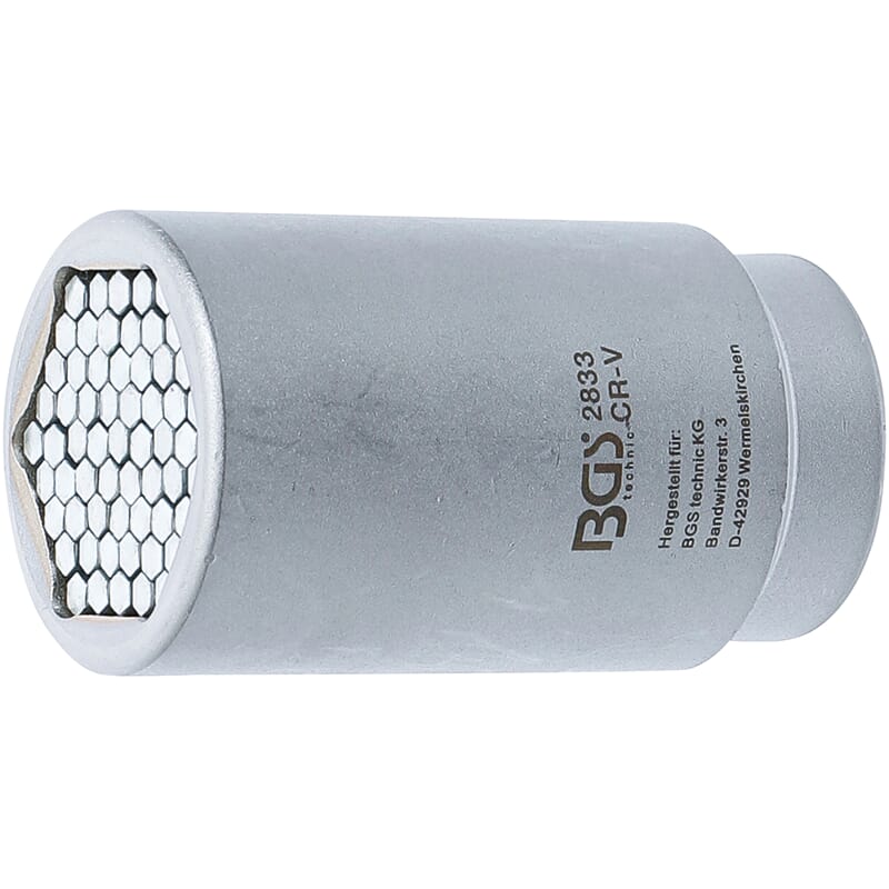 BGS 2833 Multi-Einsatz, Antrieb Innenvierkant 20 m m (3/4"), SW 12 - 38 mm