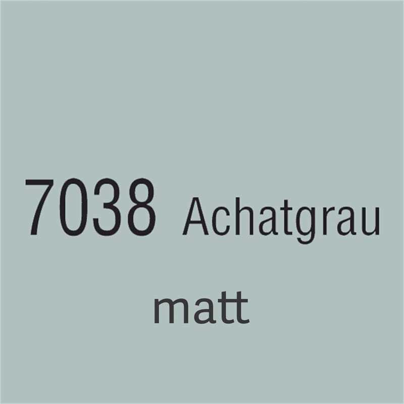 7038 Achatgrau matt HgS