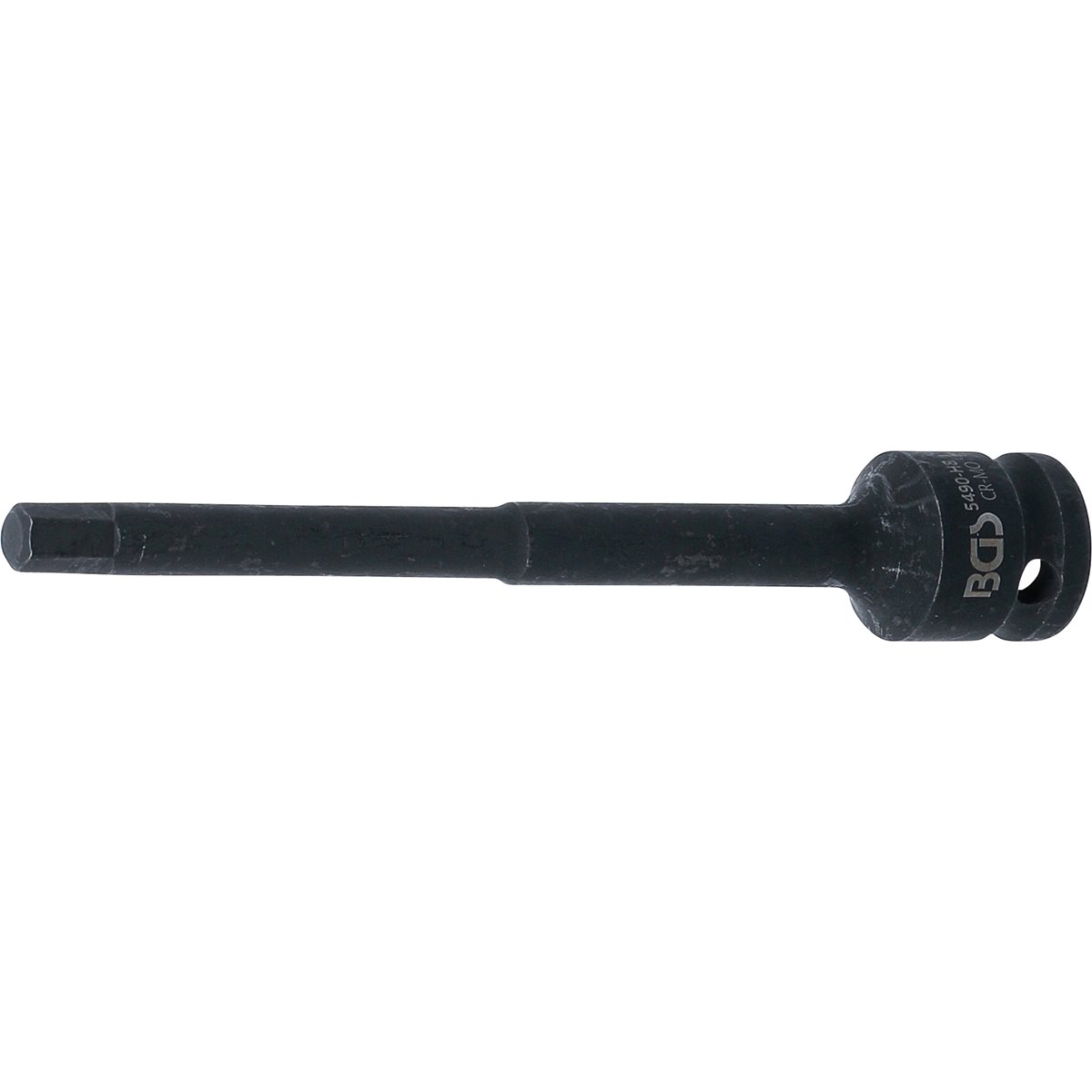 BGS 5490-H8 Impact Bit Socket, length 150 mm, 12.5 mm (1/2") Drive, internal Hexagon 8 mm
