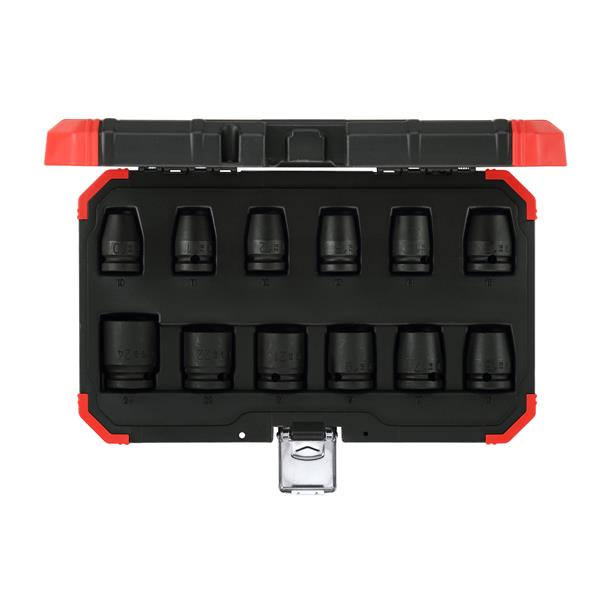 Gedore red R63003012 Kraftschrauber-Steckschlüssel Satz 1/2" 12-teilig
