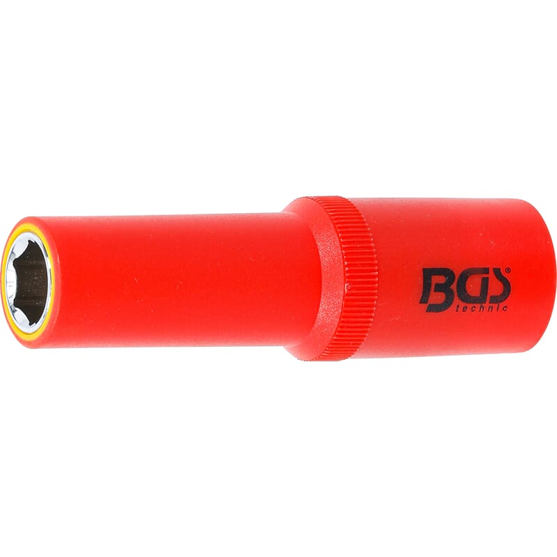 BGS 72062 VDE-Steckschlüssel-Einsatz Sechskant, An trieb Innenvierkant 12,5 mm (1/2"), SW 12 mm