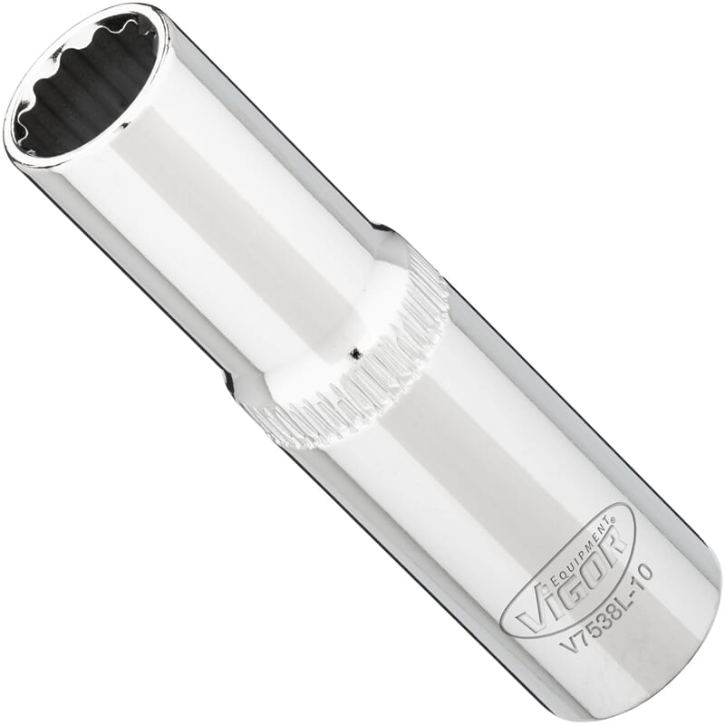 Vigor V7538L-10 3/8" Steckschlüsseleinsatz Lang Sw 10
