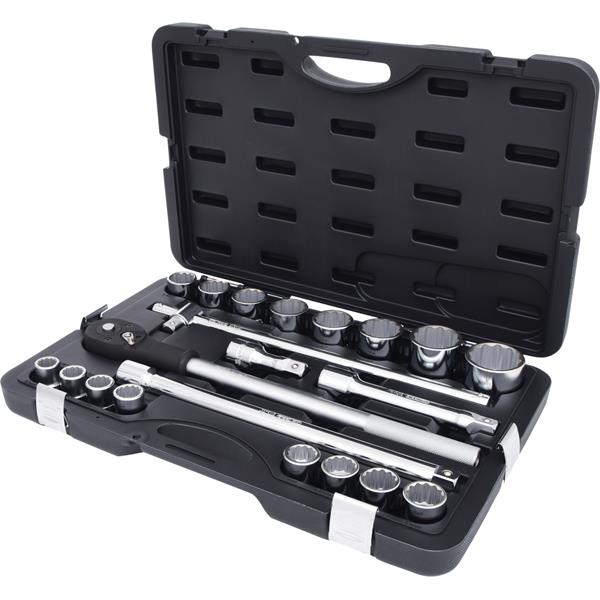 KS-Tools 911.0722 3/4" Steckschlüssel-Satz, 21-tlg 