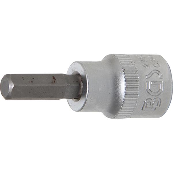 BGS 2730 Bit-Einsatz, Antrieb Innenvierkant 10 mm (3/8"), Innensechskant 9/32
