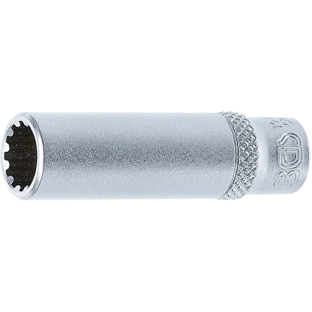 BGS 10159 Socket, Gear Lock, deep, 6.3 mm (1/4") D rive, 9 mm