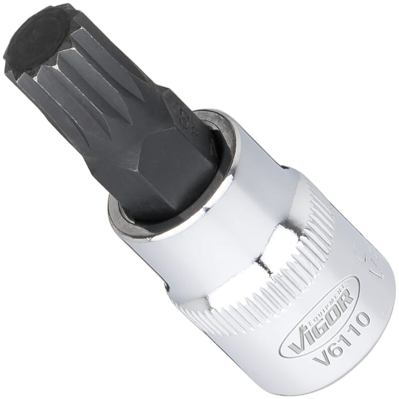 Vigor V6108 3/8"Innenvielzahn-Schraub.Eins.M8,48Mm
