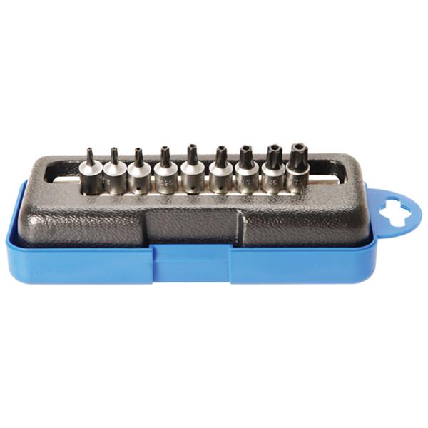 BGS 2355 Bit-Einsatz-Satz, Antrieb Innenvierkant 6 ,3 mm (1/4"), TS-Profil (für Torx Plus) mit Bohrun