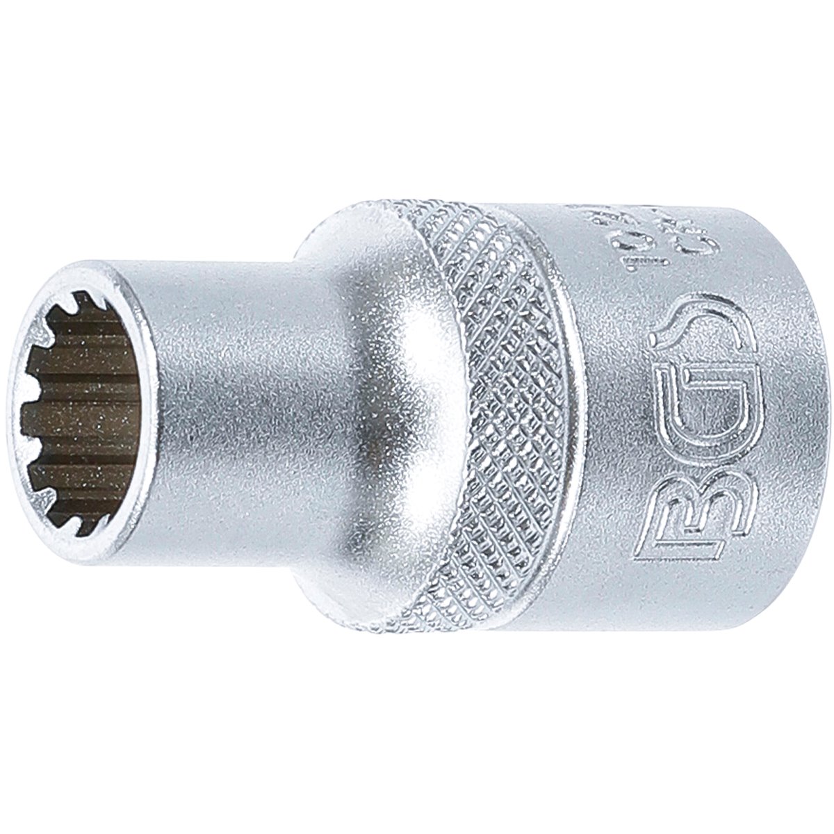 BGS 10210 Steckschlüssel-Einsatz Gear Lock, Antrie b Innenvierkant 12,5 mm (1/2"), SW 10 mm