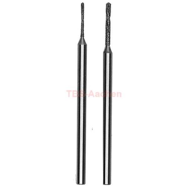 Proxxon 28255 Diamant-Spiralbohrer 0,8 & 1,2 mm