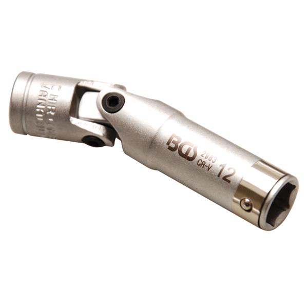 BGS 2983 Glühkerzen-Gelenk-Einsatz Sechskant, Antr ieb Innenvierkant 10 mm (3/8"), SW 12 mm