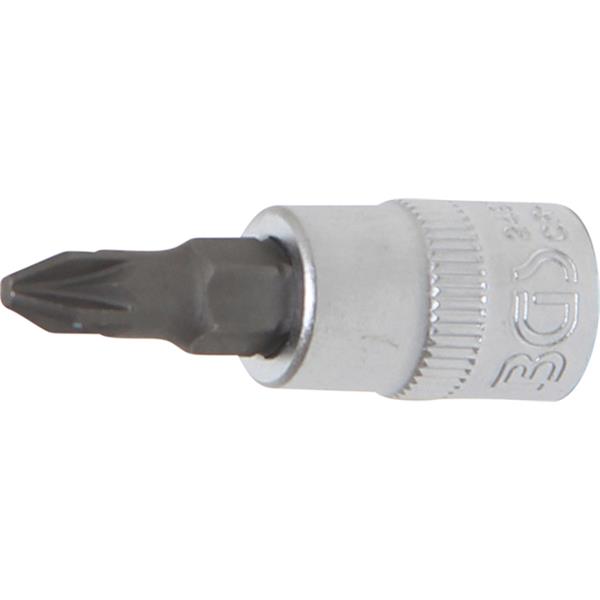 BGS 2491 Bit-Einsatz, Antrieb Innenvierkant 6,3 mm (1/4"), Kreuzschlitz PZ2