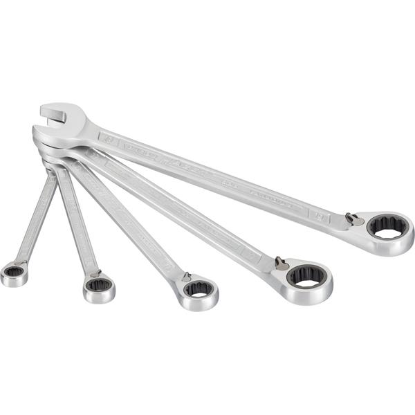 HAZET 606/5 Ratcheting combination wrench set 