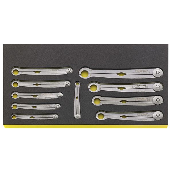 Stahlwille TCS WT 240/10 Werkzeugsortiment -CONTROL EINLAGEN-SYSTEM