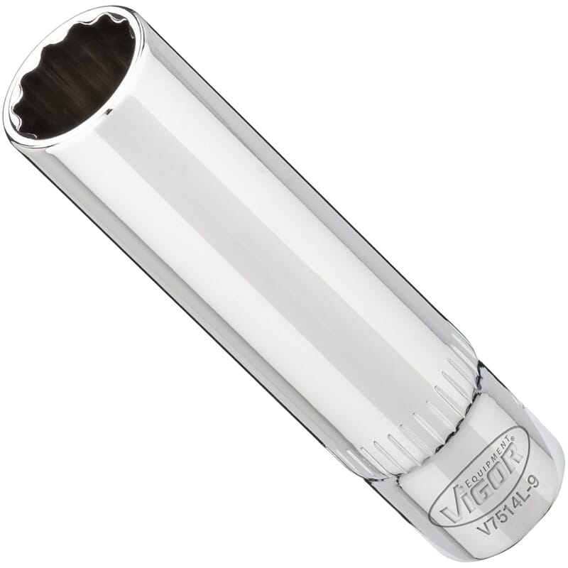 Vigor V7514L-9 1/4" Steckschl.Einsatz Lang Sw9