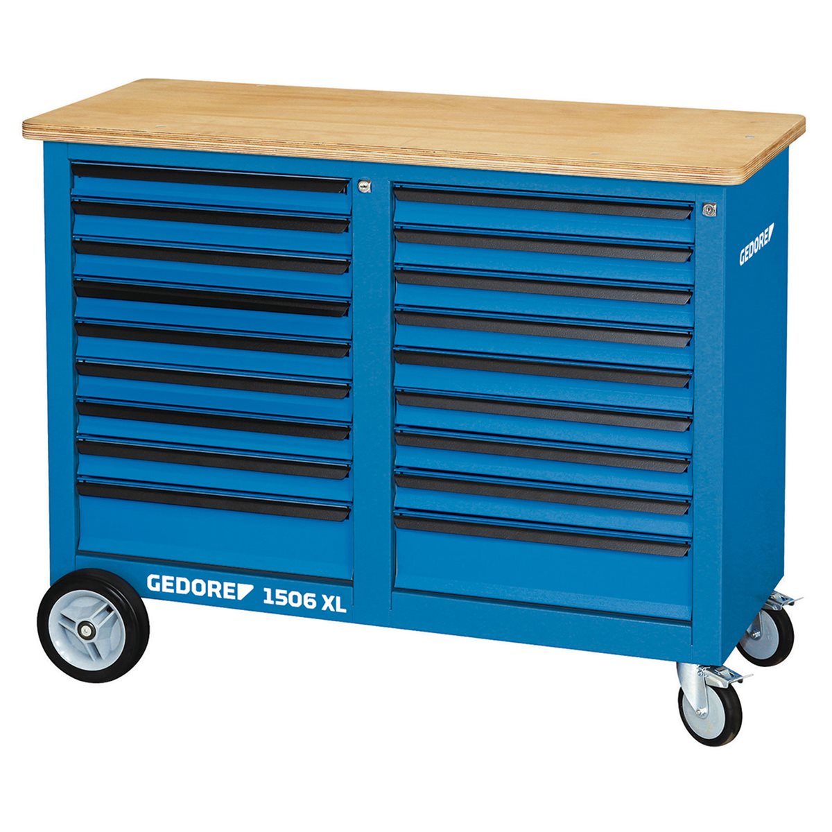 Gedore 1506 XL 2810 Rollwerkbank, 1,25 m breit 