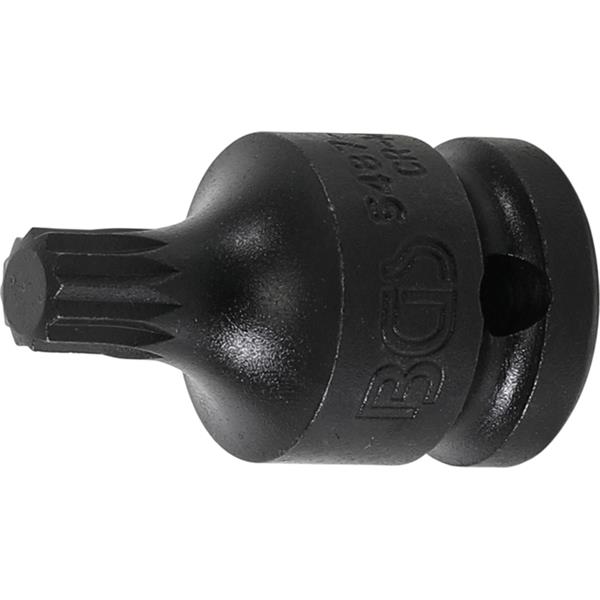 BGS 5487-M10 Kraft-Bit-Einsatz, Antrieb Innenvierk ant 12,5 mm (1/2"), Innenvielzahn für XZN Angebot