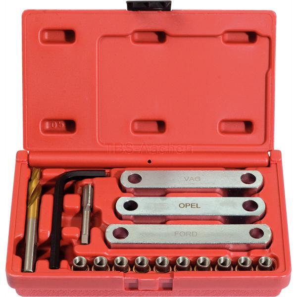 KS-Tools 122.1300 Gewinde-Reparatursatz M9x1,25,16 
