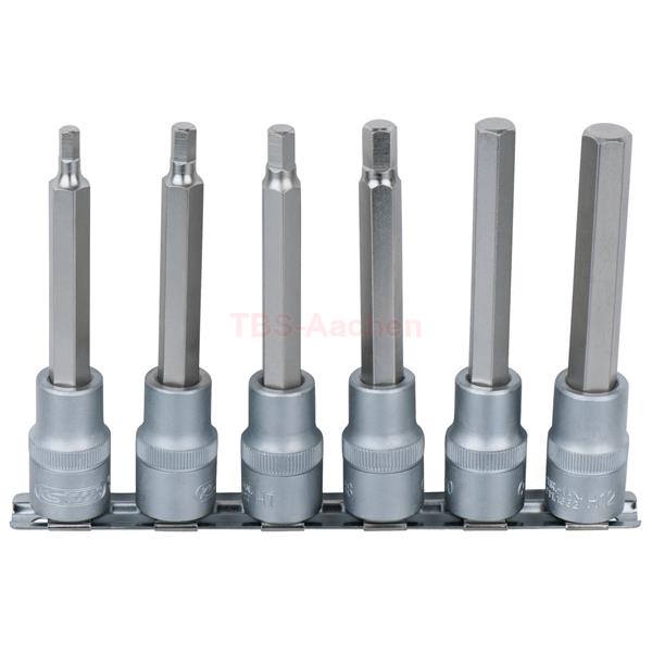 KS-Tools 911.1336 1/2" Bit-Stecknuss-Satz Innen6 