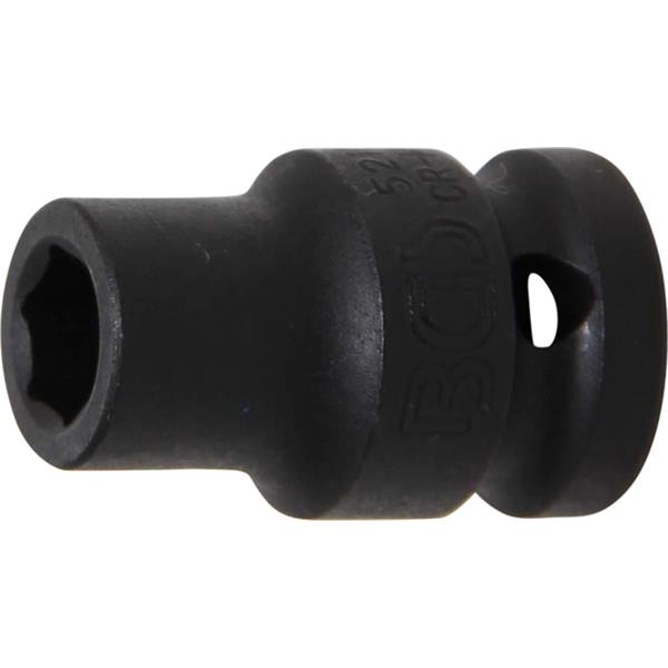 BGS 5210 Kraft-Steckschlüssel-Einsatz Sechskant, A ntrieb Innenvierkant 12,5 mm (1/2"), SW 10 mm