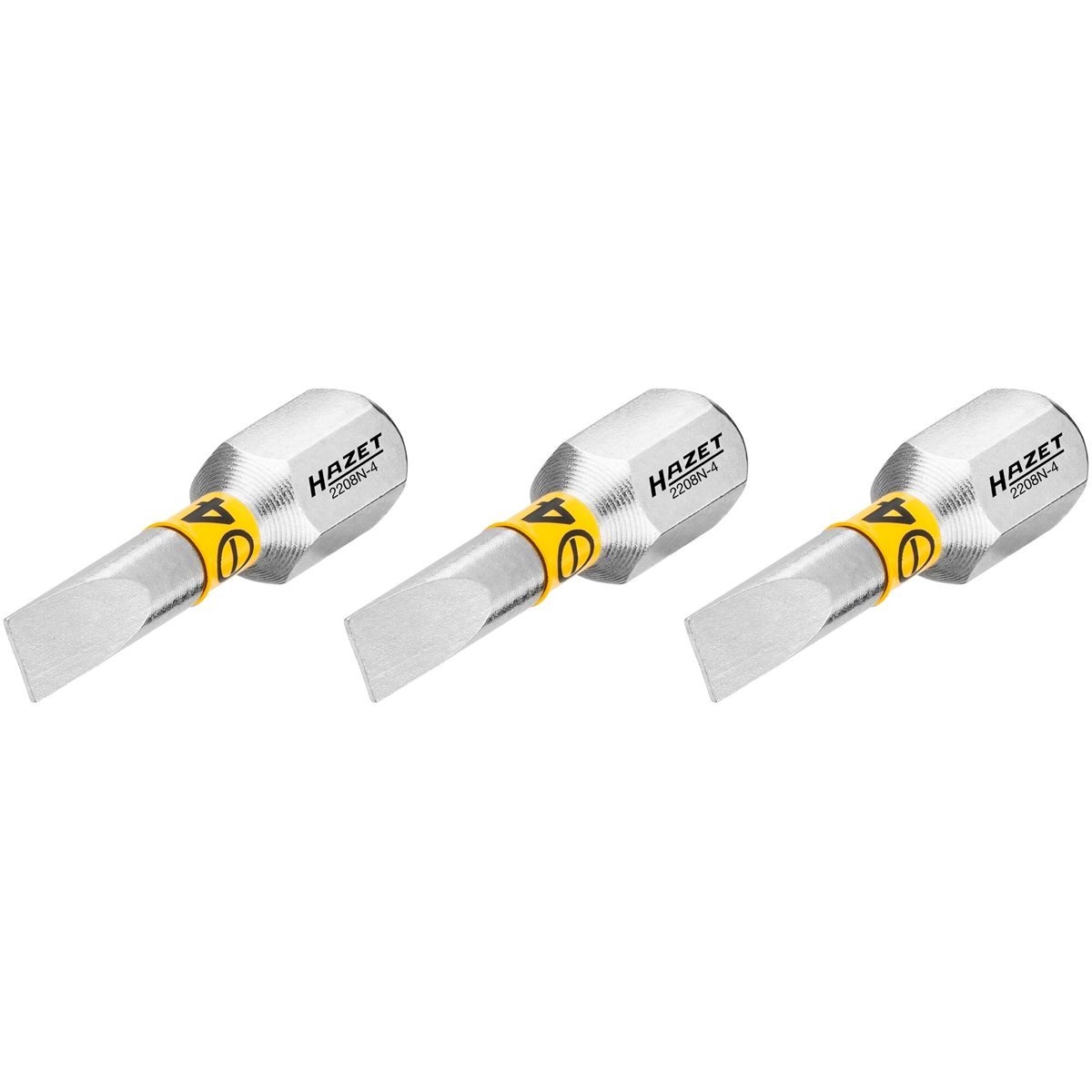 Hazet 2208N-4/3 Bit set slot profile 0,5 x 4 mm 