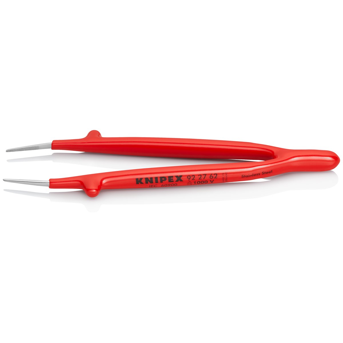 Knipex 92 27 62 Präzisionspinzette Spitz, isoliert 