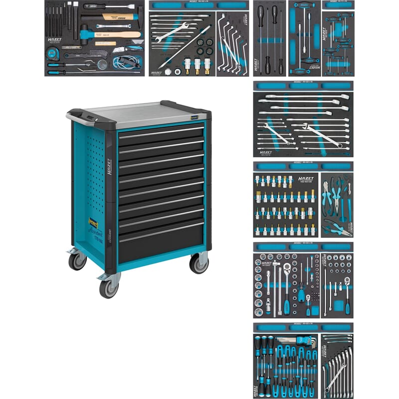Hazet 179NX-8/244 Werkstattwagen Mit Sortiment 