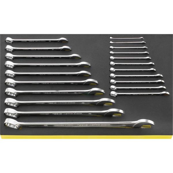Stahlwille TCS 13/21,6-34MM Tcs Tray Set For Open Box Ring Spanners